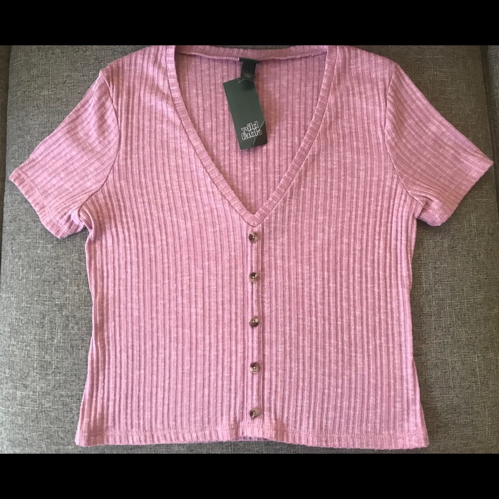 NWT!  Wild Fable 90’s ribbed top